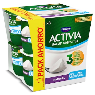 Bífidus natural desnatado Activia 8 x 120 g-0