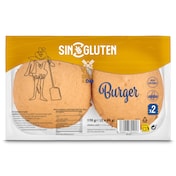 Pan de hamburguesa sin gluten El Molino de Dia 170 g