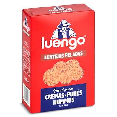 Lentejas rojas peladas Luengo 400 g-0