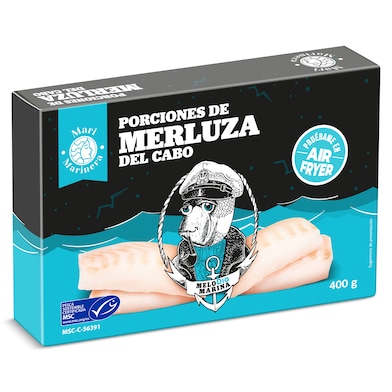Porciones de merluza del cabo MSC Dia Mari Marinera 400 g-0