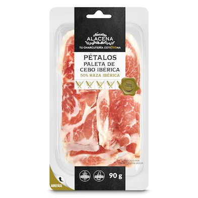 Pétalos paleta de cebo 50% raza ibérica Dia Nuestra Alacena 90 g-0