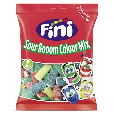 Mini regalices sour boom colour mix Fini 90 g-0