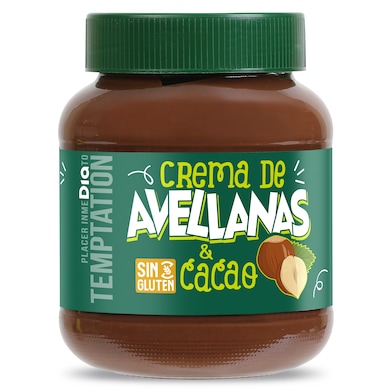 Crema de avellanas y cacao Dia Temptation 380 g-0