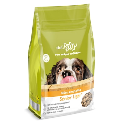 Alimento para perros senior light con pollo Dia Deliperro 3 Kg-0