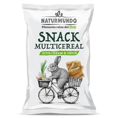 Snack multicereal sour cream & onion Dia Naturmundo 95 g-0