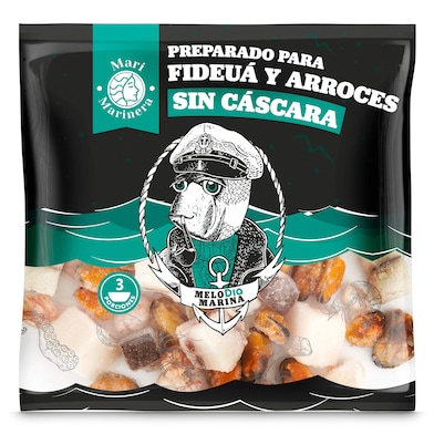 Preparado para fideuá y arroces sin cáscara Dia Mari Marinera 450 g-0