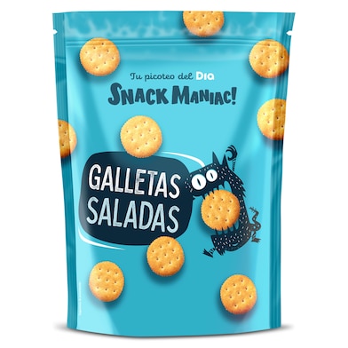 Galletas saladas Dia Snack Maniac 200 g-0