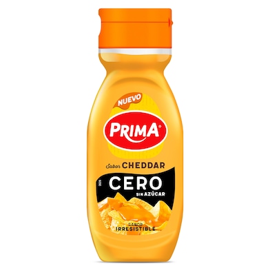 Salsa cheddar cero Prima 260 g-0