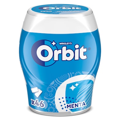 Chicles sabor menta sin azúcar Orbit 46 unidades-0