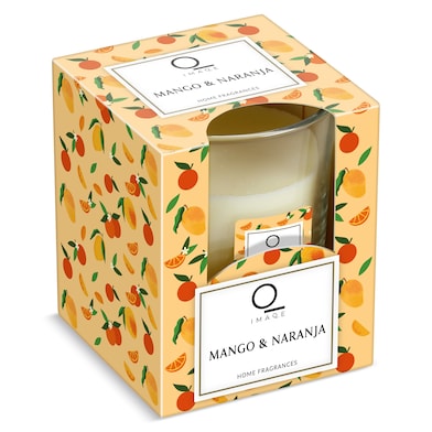 Vela perfumada mango y naranja Dia Imaqe caja 1 unidad-0