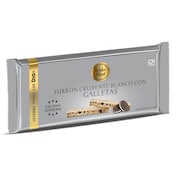 Turrón crujiente blanco con galletas Dia Dulce Noel 150 g