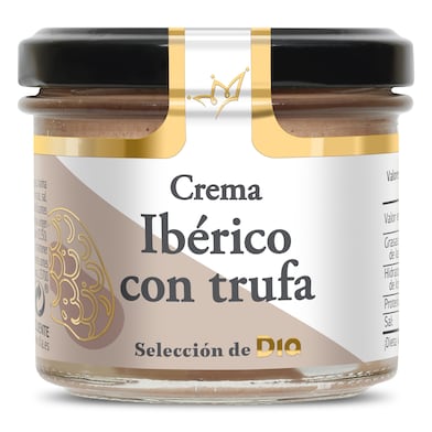 Crema de cerdo ibérico con trufa Selección de Dia 110 g-0 Crema de cerdo ibérico con trufa Selección de Dia 110 g-0