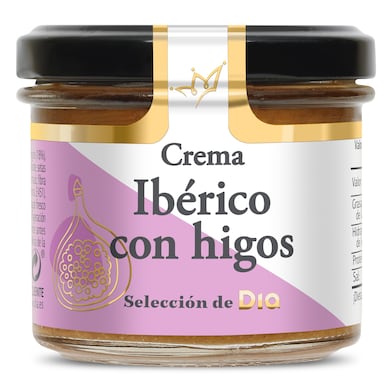 Crema de cerdo ibérico con higos Selección de Dia 110 g-0 Crema de cerdo ibérico con higos Selección de Dia 110 g-0