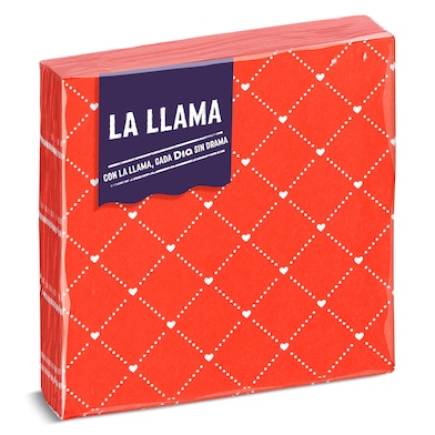 Servilletas Navidad 3 capas Dia La Llama 20 unidades-0 Servilletas Navidad 3 capas Dia La Llama 20 unidades-0