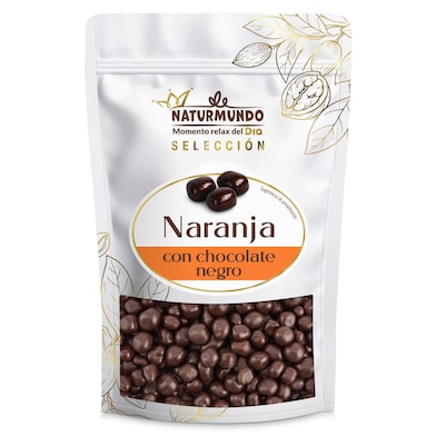 Naranja recubierta con chocolate negro Dia Naturmundo 200 g-0 Naranja recubierta con chocolate negro Dia Naturmundo 200 g-0