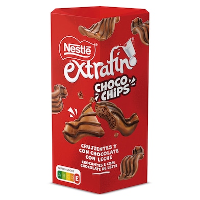 Cereales crujientes con chocolate con leche choco chips Nestlé 115 g-0