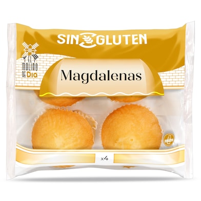 Magdalenas sin gluten El Molino de Dia 160 g-0