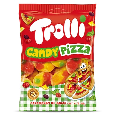 Golosinas mini pizzas Trolli 100 g-0