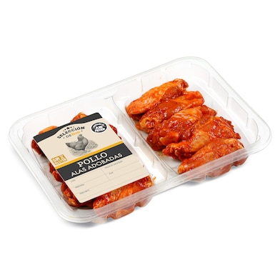 Alas de pollo adobadas Selección de Dia 600 g aprox.-0