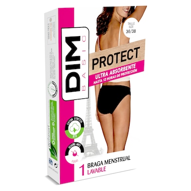 Braga menstrual lavable talla 36/38 Dim 1 unidad-0