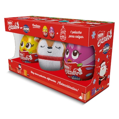 Huevos de chocolate + peluche Nestlé 80 g-0 Huevos de chocolate + peluche Nestlé 80 g-0