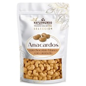 Anacardos recubiertos con chocolate blanco y caramelo Dia Naturmundo 150 g