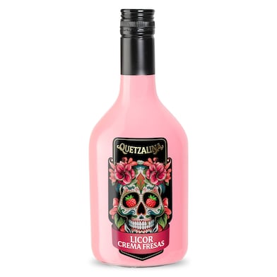 Licor crema de fresa Quetzalina 70 cl-0