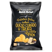 Patatas fritas sabor queso curado y trufa Dia Snack Maniac 130 g