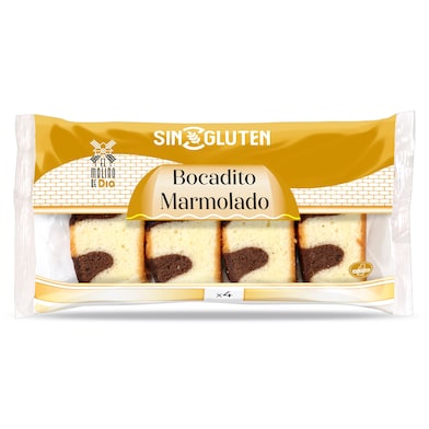 Bocadito marmolado sin gluten El Molino de Dia 120 g-0