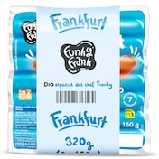 Salchichas Frankfurt Dia Funky Frank 2 x 160 g