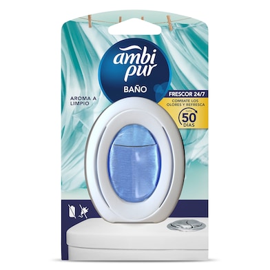 Ambientador baño aroma limpio Ambipur 1 unidad-0
