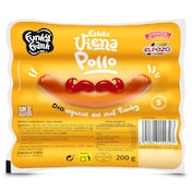 Salchichas viena de pollo Dia Funky Frank 200 g