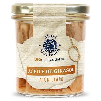 Atún claro en aceite de girasol Dia Mari Marinera 228 g-0