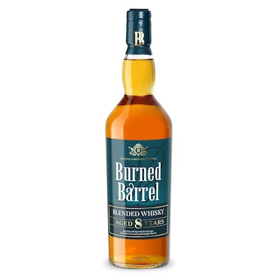 Whisky 8 años Burned Barrel 70 cl-0