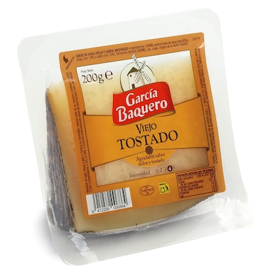 Queso mezcla tostado mezcla García Baquero 200 g-0