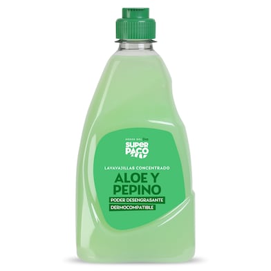 Lavavajillas aloe y pepino Dia Super Paco 500 ml-0