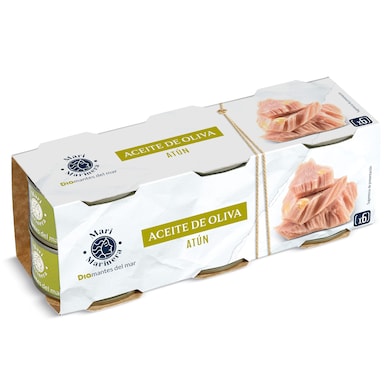 Atún en aceite de oliva Dia Mari Marinera 6 x 52 g-0