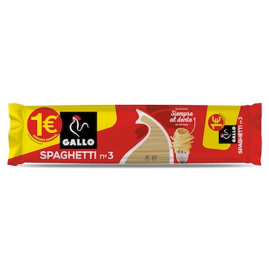 Espaguetis N.º 3 Gallo 400 g-0