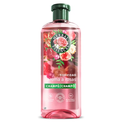 Champú suavidad aroma a rosas Herbal Essences 350 ml-0