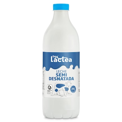 Leche semidesnatada Dia Láctea botella 1.5 L-0