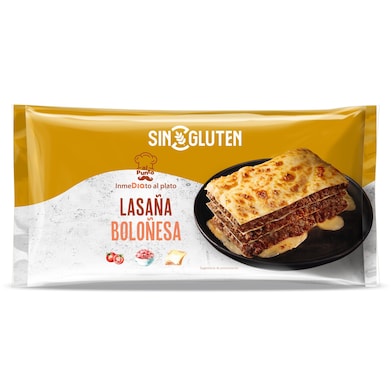 Lasaña boloñesa sin gluten Dia Al Punto 525 g-0