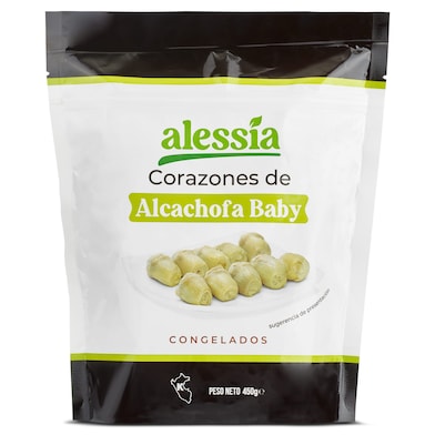 Corazones de alcachofa baby Alessia 450 g-0