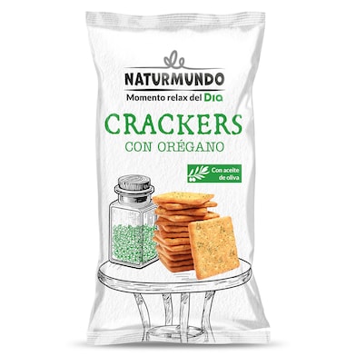 Galletas crackers con orégano  Dia Naturmundo 100 g-0