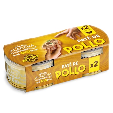 Paté de pollo Dia Nuestra Alacena 2 x 78 g-0