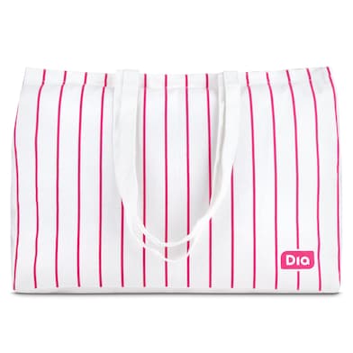 Bolsa de algodón rosa Dia-0