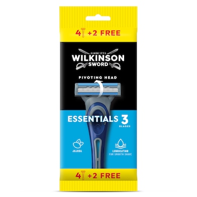 Maquinilla desechable Essentials Wilkinson 6 unidades-0