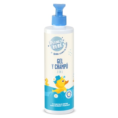 Gel y champú infantil Dia Planeta Bebé 500 ml-0