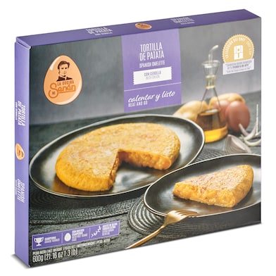 Tortilla de patatas con cebolla La cocina de Senén 600 g-0