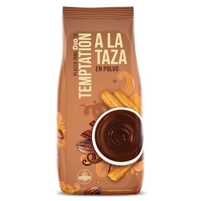 Chocolate a la taza en polvo Dia Temptation 400 g-0