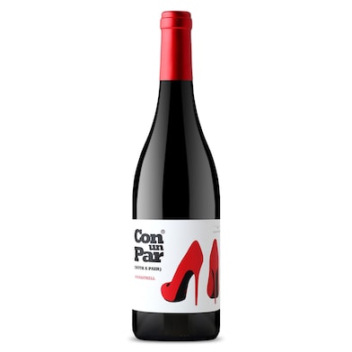 Vino tinto monastrell Con un par 75 cl-0
